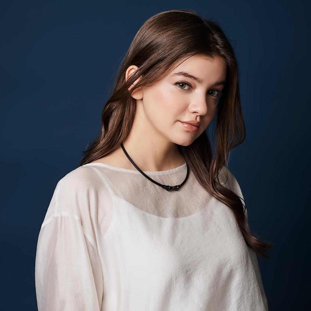 Colantotte Magnetic Necklace TAO RAFFI Matte Black L