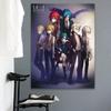 Рамка из цельного дерева Genshin Impact Аниме Плакат Печать Холст Картина Ретро Скандинавская Настенная Художественная Комната Украшение Картина Спальня Украшение Дома
