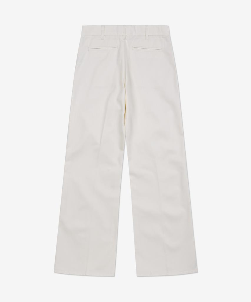 REDONE Super Wide Leg Pants - Ivory / 43620Wswtrouiv