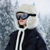 Зимний Сезон Лыжный Альпинизм Плюшевая Клетчатая Шапка Лэй Фэна Съемный Ветрозащитный Набор Очков На Улицу Холодная и Теплая Шапка