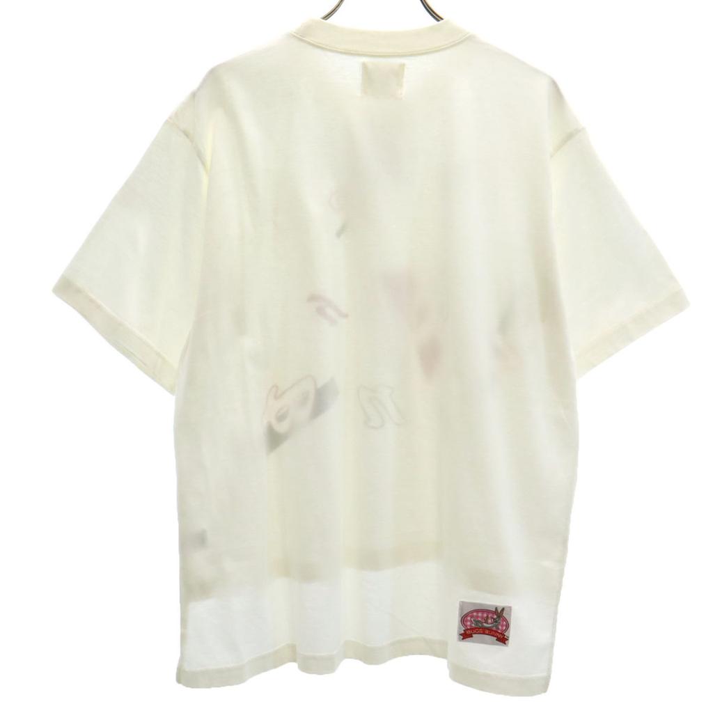 Неиспользованная футболка с коротким рукавом Bugs Bunny F белая С биркой Мужская Б/у