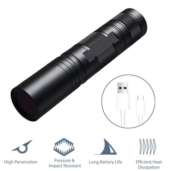 20 Вт Портативный УФ-фонарик 365 нм USB Перезаряжаемый смоляной отверждаемый сухой клей Обнаружение мочи домашних животных Ручная ультрафиолетовая лампа Светодиодный черный свет