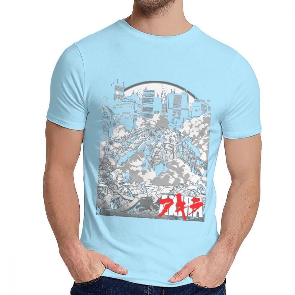 Chaos Akira T Shirt Casual O Neck Cartoon For Men Free Shipping Plus Size T Shirt