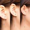 Fashion  Accessories Stylish Chain Long Tassel Drop Earrings Jewelry Dangle  Earrings Ear Line