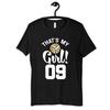 Thats My Girl Volleyball Parent T Shirt Custom Number  Personalized Supportive Mom Proud Dad Casual  Vintage Washed Slightly