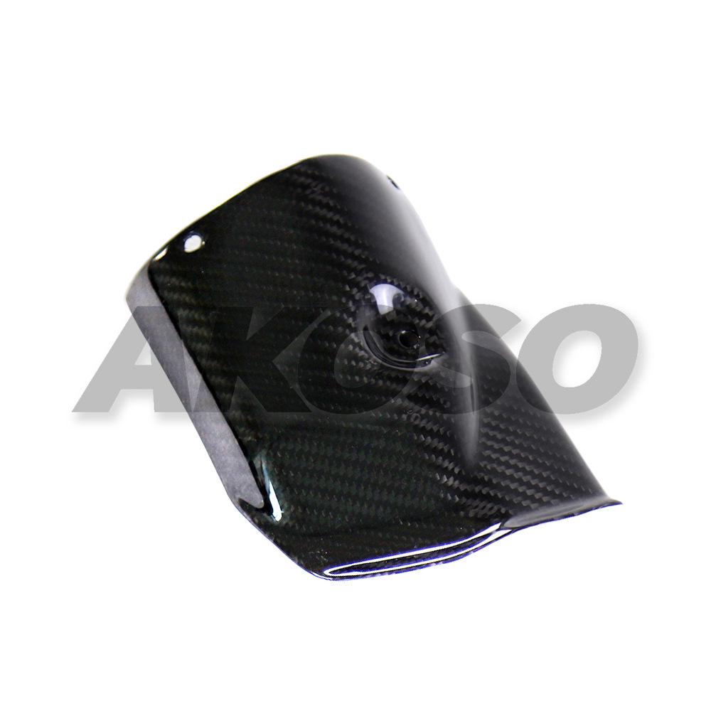 Yamaha R6 Carbon Fiber Exhaust Heat Shield for Modified Motorcycles (2017+)