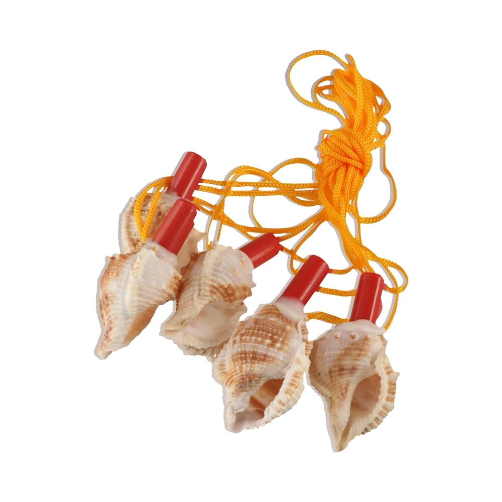 Instrument Necklace Decoration Horn Children Natural Shell Pendant Conch Whistle Gift Survival Tool
