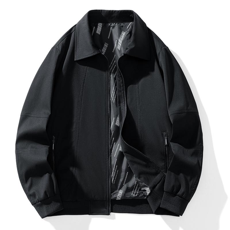 Весенне-осенняя куртка с лацканами, мужская бейсбольная форма, пальто