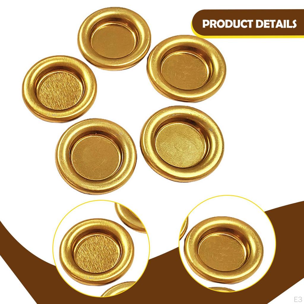 50 Pieces Burner Trays Holder Plates Metal for Bedroom