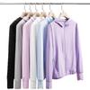 Men's and Women's UV-Protective Ice Silk Knit Long-Sleeve Sun Jacket with YKK Zipper