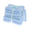 1:12 Dollhouse Miniature Towel Bath Towel Face Towel Set Model Bathroom Furniture Decor Accessories Toys