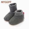 MYGGPP Winter Padded Men's and Women's Baby Cotton Shoes Warm Shoes Baby Shoes Soft Bottom 0-1 Years Baby Toddler Shoes