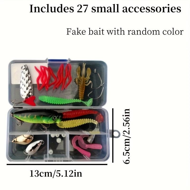 Fish Bait Set Swimming Layer Flash Seal Fake Bait Light Ocean Kill Minobo Crawling Pencil Full Swimming Layer Kill Mouth Type Hook Fish Bait