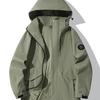 Spring and Autumn New Jacket Men's Outdoor Sports Mountaineering Windproof Waterproof Hooded Jacket