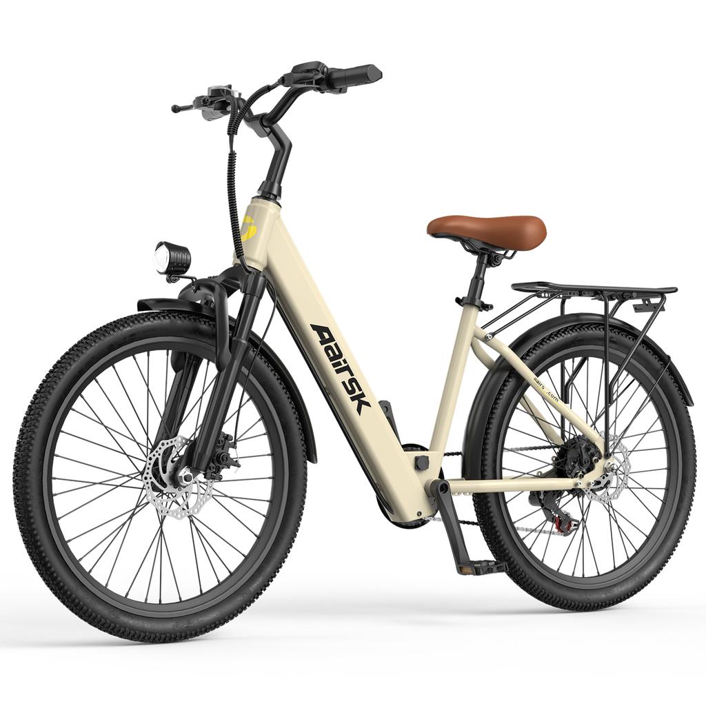 SU7 250W Motor City Electric Mountain Bike MTB 13Ah Battery Powered Electric Bike 24-Inch Electric Bicycle Street E-Bike