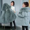 Pie Overcomes the 2024 Winter New Trend of Cotton-padded Women's Clothing, Down Cotton-padded Women's Clothing, Waist, Slim Fit and Warm Jacket