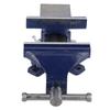 5  Bench Vise 360 Degrees  Swivel Base Heavy Duty Tabletop Clamp with Anvil
