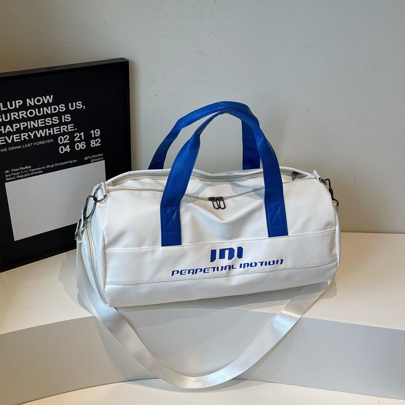 Водонепроницаемая сумка через плечо большой емкости для женщин - Легкая, с разделением на сухое и влажное, идеально подходит для спортзала, спорта и йоги