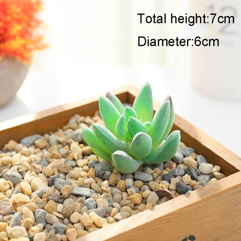 Модный унисекс зеленый креативный DIY сад имитация кактуса украшения поддельные разнообразные домашние растения искусственные суккуленты