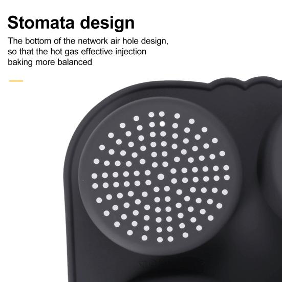 Противень для булочек для гамбургеров, пищевой класс, не содержит BPA, термостойкий, можно мыть в посудомоечной машине, безопасная форма для гамбургеров, противень для выпечки, кухонные аксессуары