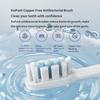 Xiaomi Mijia Sonic Electric Toothbrush T302 IPX8 Waterproof Wireless Charging 4 Brush Head Sonic