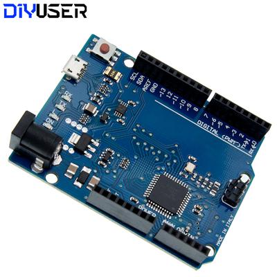 Плата разработки Leonardo R3 / Плата Leonardo R3 с 30-сантиметровым USB-кабелем ATMEGA32U4 для Arduino