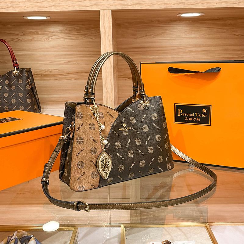 W. D. Женская сумка POLO для пожилых людей с пресбиопией, новинка 2023 года, женская универсальная ручная сумка через плечо на одно плечо для женщин среднего возраста