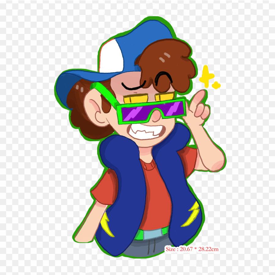 Fan Art Drawing Iron On Heat Transfer Printing Vinyl Patches Sticker for Clothes DIY Appliques Washable Patches