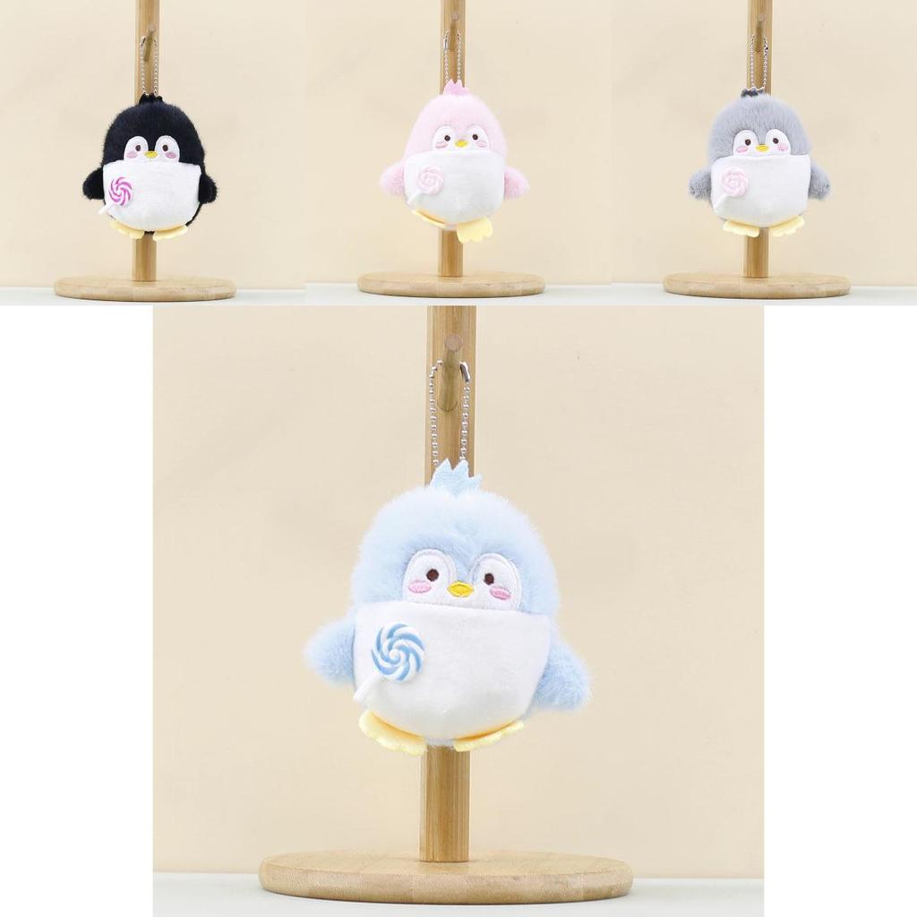 Плюшевый брелок-пингвин Набивная игрушка из хлопка PP Короткий плюш Подарок для комнаты Дети