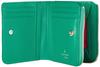 on Polyester Fold Wallet L Zipper Bifold Wallet Bercy 482662 Green [Lanvin Bleu] Women's