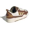 adidas Оригинальные кроссовки Originals Adi2000 с низким верхом, противоскользящие, износостойкие, для скейтборда, унисекс, белые/коричневые, JR8348