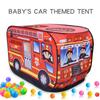 Kids Children Tent Popup Play Tent Toy Garden Lawn Foldable Playhouse Fire Truck Game House Bus Tent Indoor Outdoor Game
