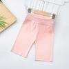 Girls' Elastic Shark Pants: Korean-Style Summer Yoga Shorts