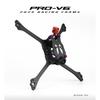BCROW Pro V6 5-дюймовый карбоновый FPV гоночный дрон, комплект рамы, всего 47 г, сверхлегкий, для FPV дронов с высокой скоростью и стеком 20x20