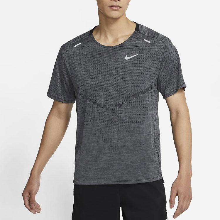 Nike Мужская футболка Dri Fit темно-серая CZ9047-010