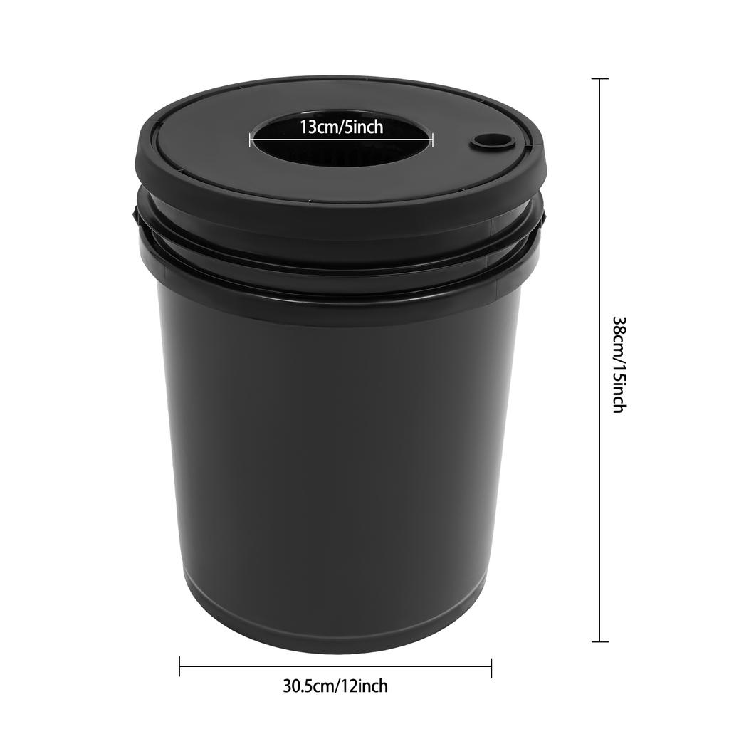 Гидропонная система выращивания Комплект 4 ведра 20 л Домашний сад для овощей цветов трав Крытый Открытый