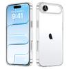 Чехол для iPhone 17 Air Case Ударопрочный Гибридный Акриловый Прозрачный Чехол для iPhone 17 Pro Max Мягкий Силиконовый Край Задняя Крышка Fundas Capa