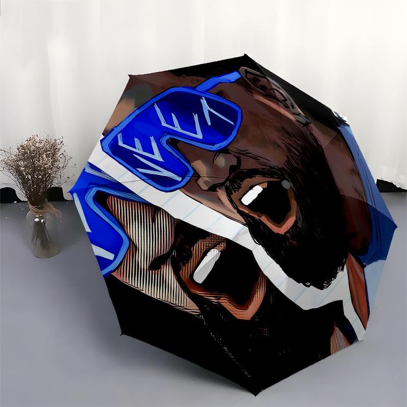 Jey Uso Automatic Opening and Closing, 8 rib Structure Portable Umbrella, Suitable for Men and Women in All Seasons Perfect Gift for Holida