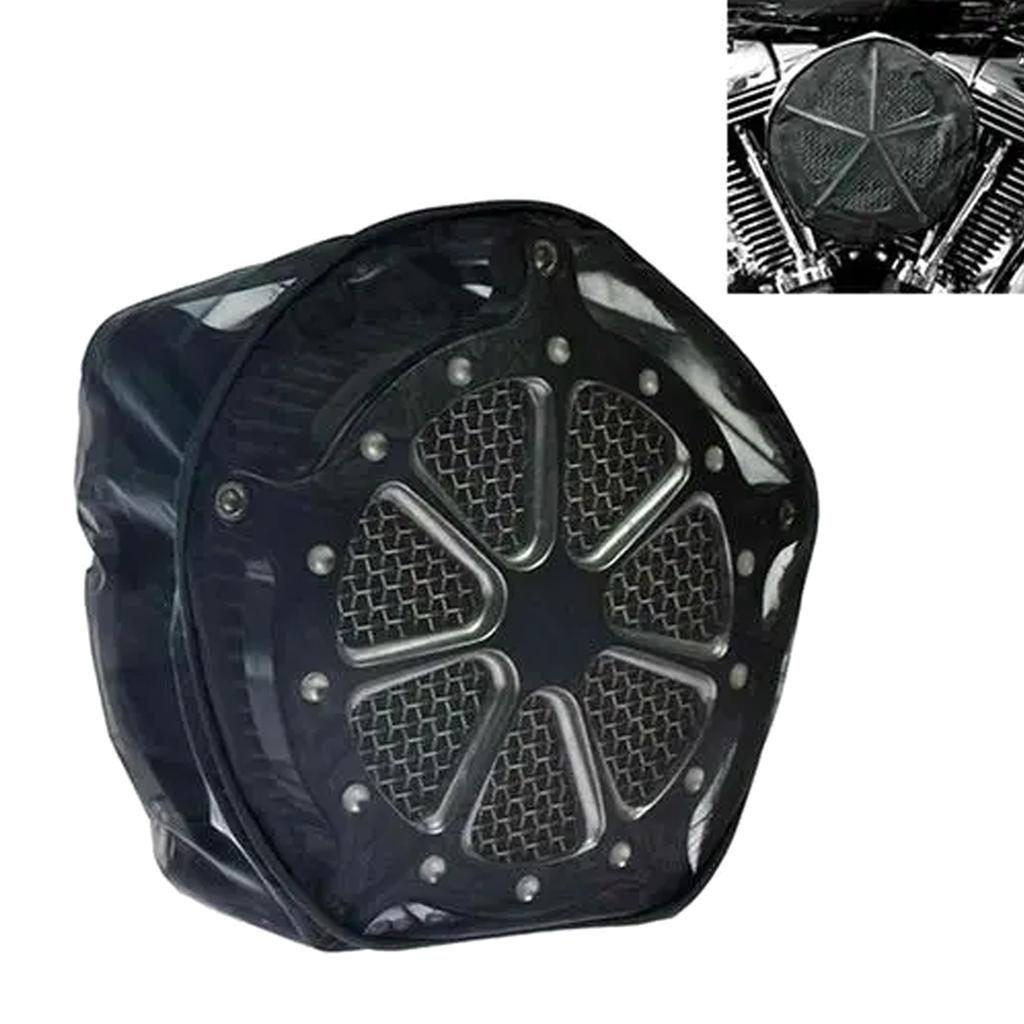 Motorcycle Air Cleaner Filter Waterproof Rain Sock Cover Fit for Touring Sportster 883 1200 Dyna Air Intakes Rain Covers