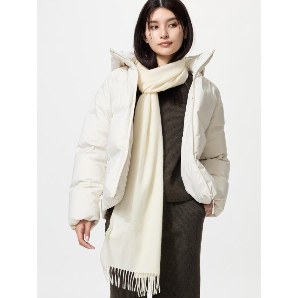 Uniqlo Японская бесшовная пуховая парка