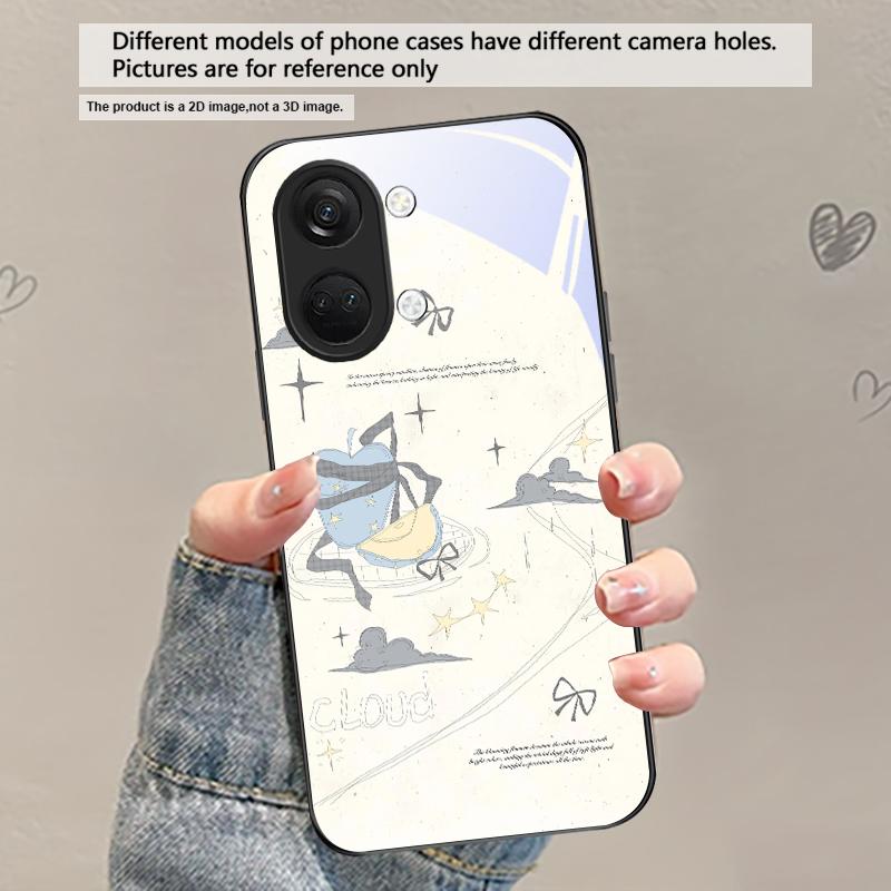 Свежий и целебный бриз Для OnePlus Ace 2 3 2V 5 Pro Nord CE 2T 2 3 Lite N20 N30 6 7T 8 T 9 10 Pro 11R 12R 13R Стеклянный чехол для телефона