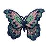 Floral Embroidery Applique Butterfly Patch, Iron on Applique, Embroidered Embellished Appliques for Bags Decorative Patch T-shirts Jeans Jackets Hats