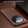 Чехол для VIVO X300 Ultra Защитная пленка для объектива камеры Чехол для VIVO X 300S Ultra Кожаная текстура Ударопрочная задняя крышка Бампер