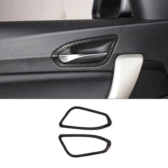 ABS углеродное волокно, автомобильный центр управления, украшение интерьера, наклейка для BMW 1 2 серии F20 F21 F22 F23 2012-2018, автомобильные аксессуары