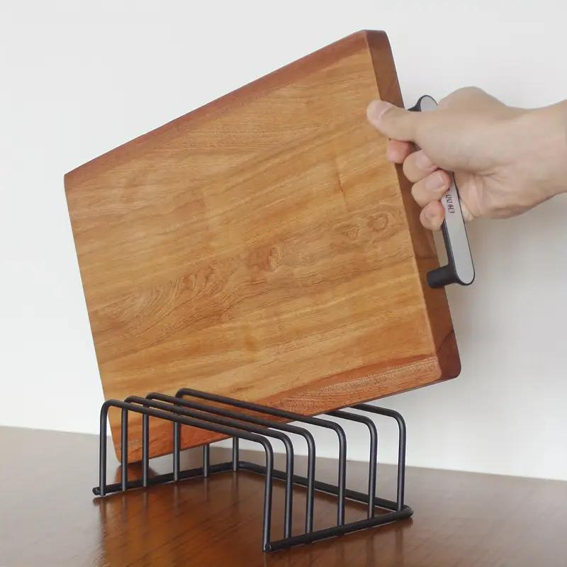 Multi Layer Chopping Cutting Board Holder Pot Lid Organizer Rack Shelf Stand Kitchen Storage Holder Space Saving