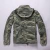 Мужская камуфляжная куртка средней длины с капюшоном в стиле амекадзи с множеством карманов
