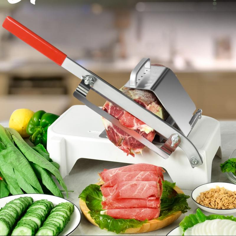 Ручной слайсер для замороженного мяса Нож для мяса из нержавеющей стали, рулет из говядины, баранина Домашний комплект