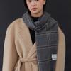 OVLA [100% Cashmere] Cashmere Check Muffler_2color MF002