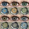 1 Pair Color Contact Lenses for Eyes Cosmetic High Quality Blue Lenses Green Contact Fashion Cosmetic Eye Contacts