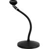 KC Gooseneck Tabletop Microphone Stand, Black, MDS-3/BK